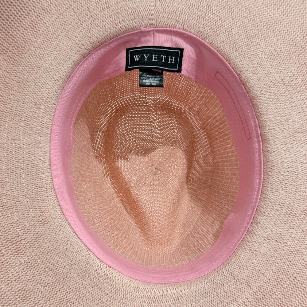 NWOT Wyeth by Todd Magill Dusty Pink Fedora - Picture 4 of 6